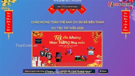lucky draw 2020|Video Demo Vòng Quay May Mắn 2020 .
